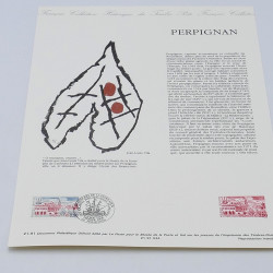 Collection de documents philatéliques Premier Jour France 1990-1991 en un album.