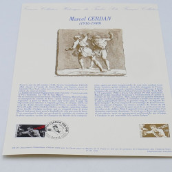 Collection de documents philatéliques Premier Jour France 1990-1991 en un album.