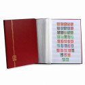 Classeur Perfecta grand modèle 16 pages blanches pour timbres-poste.