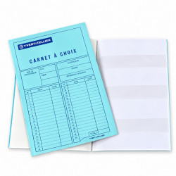 Carnet à choix timbres-poste pour négociants, clubs philatéliques.