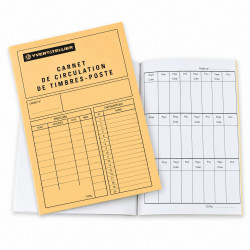 Carnet de circulation de timbres-poste pour clubs philatéliques.