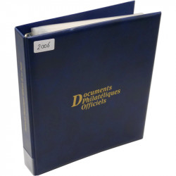 Collection de documents philatéliques Premier Jour France 2006 en un album.