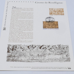 Collection de documents philatéliques Premier Jour France 2006 en un album.