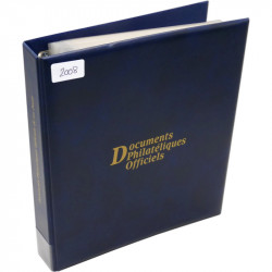 Collection de documents philatéliques Premier Jour France 2008 en un album.