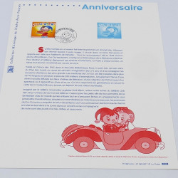 Collection de documents philatéliques Premier Jour France 2008 en un album.