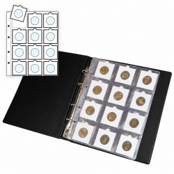 Recharges Caravelle 12 cases pour étuis carton monnaies.