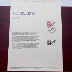 Collection de documents philatéliques Premier Jour France 1990-1991 en un album.
