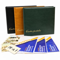 Album Yvert pour ranger 170 cartes postales anciennes.