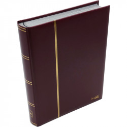 Classeur à bandes 60 pages noires pour timbres.