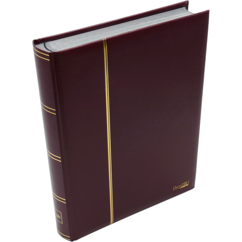 Classeur à bandes 60 pages noires pour timbres.
