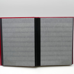 Lot de 2 classeurs Perfecta 64 pages noires pour timbres-poste.
