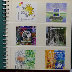 Lot de divers timbres de France fins de catalogue en un album.
