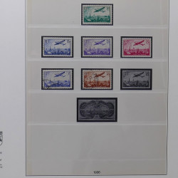Lot de divers timbres de France fins de catalogue en un album.