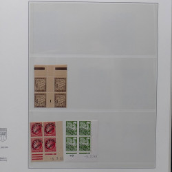 Lot de divers timbres de France fins de catalogue en un album.