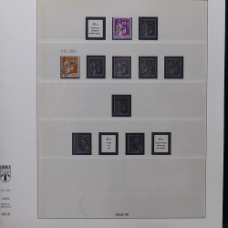 Lot de divers timbres de France fins de catalogue en un album.