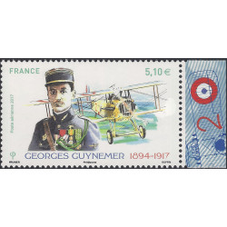 Timbre poste aérienne N°81a Spad XIII neuf**.
