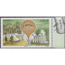 Timbre poste aérienne N°84a Le Neptune neuf**.