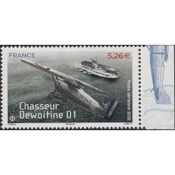 Timbre poste aérienne N°92a Chasseur Dewoitine D1 neuf**.