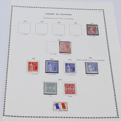 Lot de timbres France et Monde à trier en un carton.