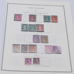 Lot de timbres France et Monde à trier en un carton.