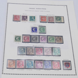 Lot de timbres France et Monde à trier en un carton.