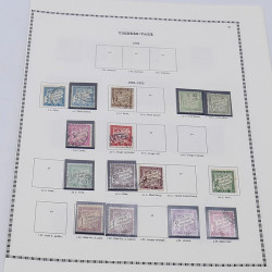 Lot de timbres France et Monde à trier en un carton.