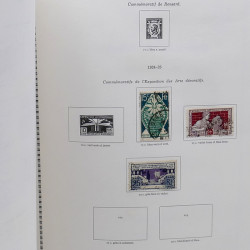 Lot de timbres France et Monde à trier en un carton.