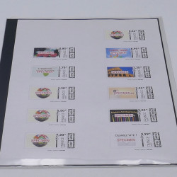 Lot de timbres France et Monde à trier en un carton.