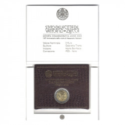 2 euros commémorative Vatican 2023 - Alessandro Manzoni en coffret BU.