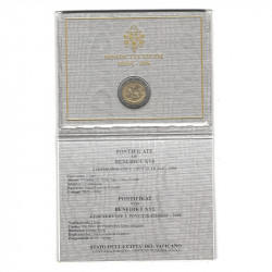 2 euros commémorative Vatican 2006 - Gardes Suisse en coffret BU.
