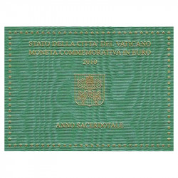 2 euros commémorative Vatican 2010 - Année du sacerdoce en coffret BU.