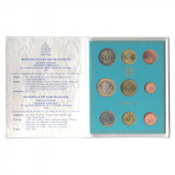 Coffret BU série monnaies euros Vatican 2019 édition spéciale - Pape François.