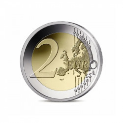 2 euros commémorative France 2018 - Le Bleuet en coffret BE.