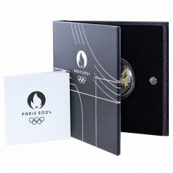 2 euros commémorative France 2024 - Hercule JO Paris 2024 en coffret BE.