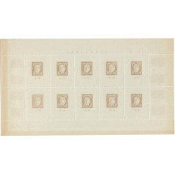 Bloc feuillet de timbres N°5 - CITEX neuf**.