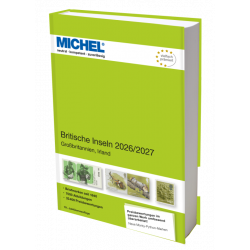 Catalogue de cotation Michel timbres des Îles Britanniques 2026-2027.