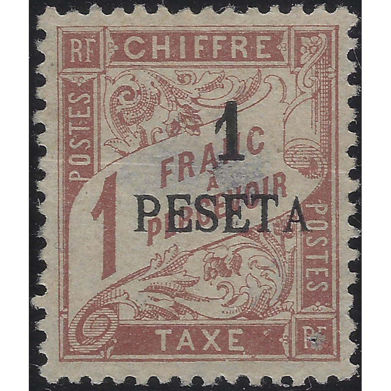 Maroc timbre taxe N°5 neuf (*).