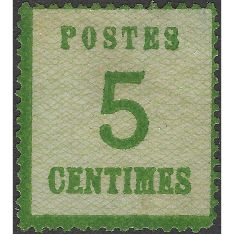 Alsace Lorraine timbre de France N°4 neuf(*).