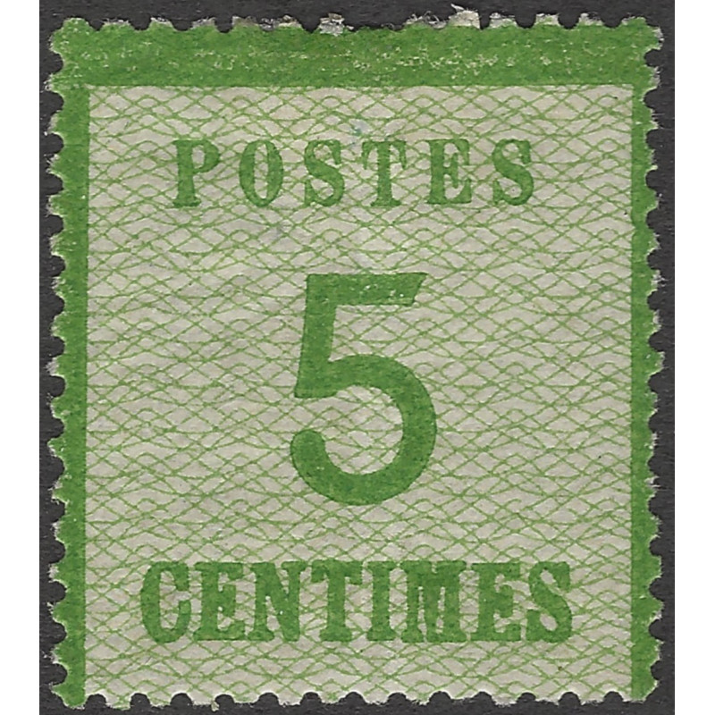 Alsace Lorraine timbre de France N°4 neuf*.