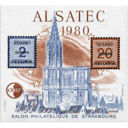 Bloc C.N.E.P. N°1 Alsatec 1980 neuf**.