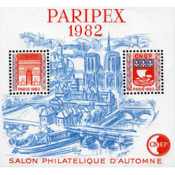 Bloc C.N.E.P. N°3 Paripex 1982 neuf**.
