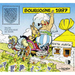 Bloc C.N.E.P. N°8 Bourgogne - Astérix 1987 neuf**.