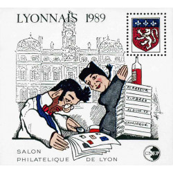 Bloc C.N.E.P. N°10 Lyonnais 1989 neuf**.