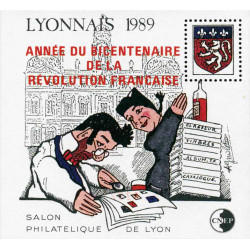 Bloc C.N.E.P. N°11 Lyonnais 1989 bicentenaire neuf**.
