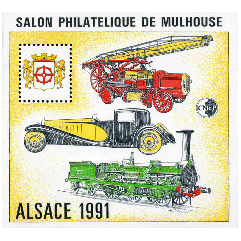 Bloc C.N.E.P. N°13 Alsace 1991 neuf**.