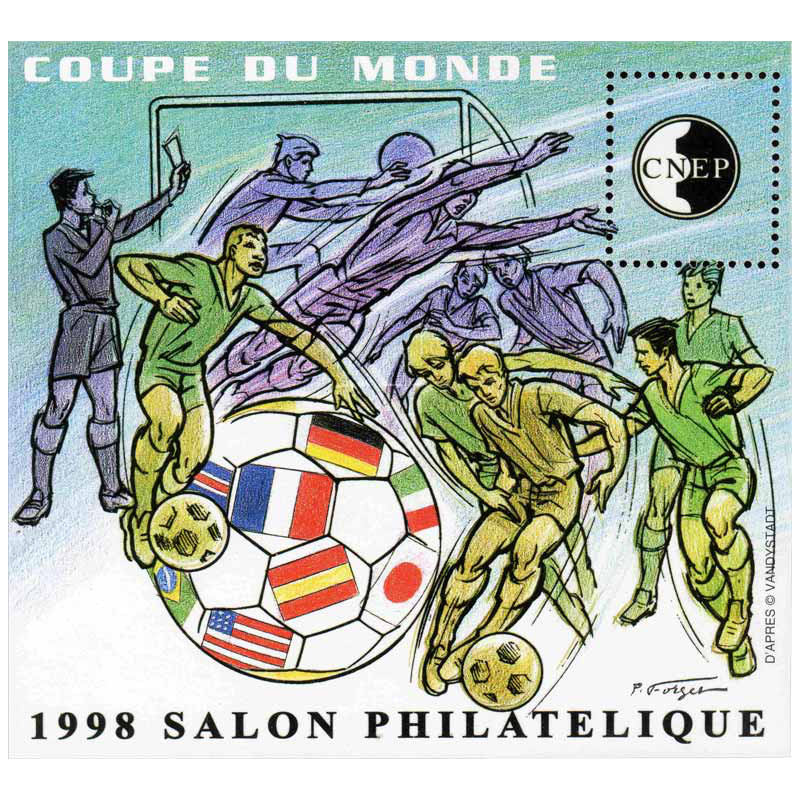 Bloc C.N.E.P. N°26 Coupe du monde 1998 neuf**.