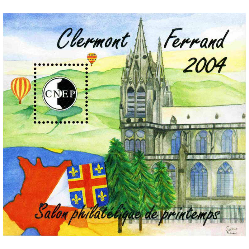 Bloc C.N.E.P. N°40 Clermont-Ferrand 2004 neuf**.
