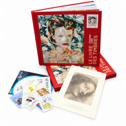 Livre des timbres de France de l'année 2019.