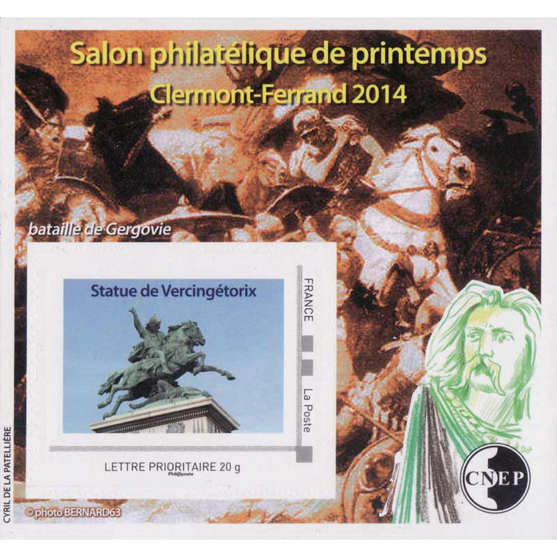 Bloc C.N.E.P. N°65 Vercingétorix 2014 autoadhésif.