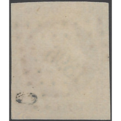 Empire non dentelé timbre de France N°17A oblitéré.